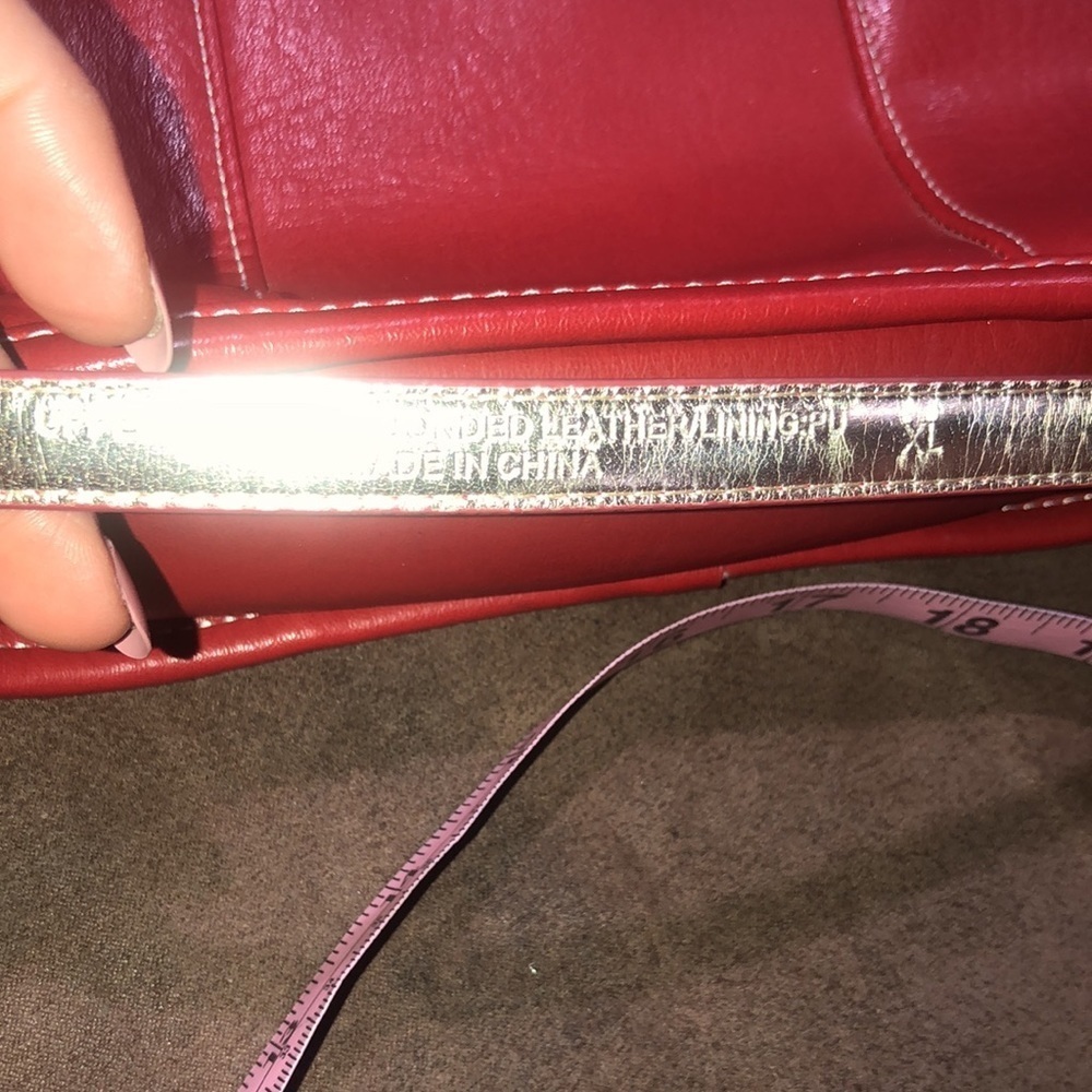 Red Belt XL and Small red purse - Picture 11 of 11